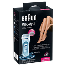 Load image into Gallery viewer, Braun Silk-épil 5 SE5160WD Wet &amp; Dry Legs &amp; Body Epilator Battery Operated 120/240 Volts
