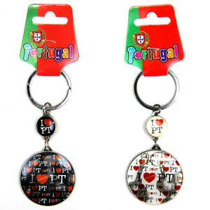 I Love Portugal Keychain Made In Portugal