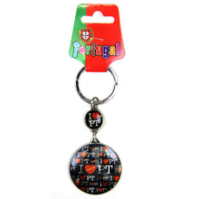 Load image into Gallery viewer, I Love Portugal Keychain Made In Portugal
