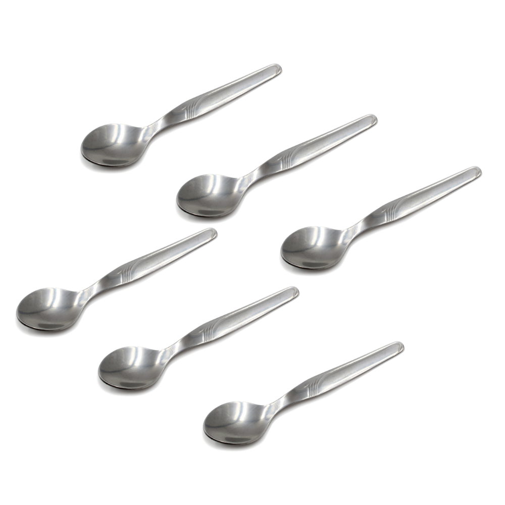 Grilo Kitchenware Sara Stainless Steel Espresso Spoons  - Set of 6