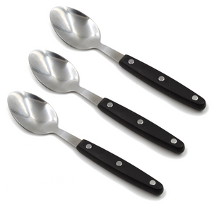 Grilo Kitchenware Stainless Steel Soup Spoons  - Set of 3