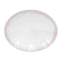 Load image into Gallery viewer, Casafina Taormina 16&quot; White Oval Platter
