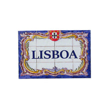 Load image into Gallery viewer, Traditional Portuguese Tiles Lisbon Vinyl Sticker, Set of 3
