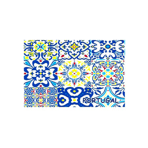 Traditional Portuguese Tiles Vinyl Sticker, Set of 3