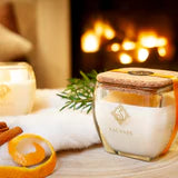 Essencias de Portugal Saudade Orange and Cinnamon Scented Candle