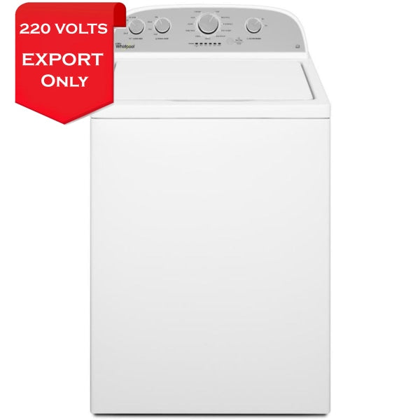 Whirlpool 3Dwtw3000Fw 15Kg Top-Load Washer 220-240 Volts 50 Hz Export Only