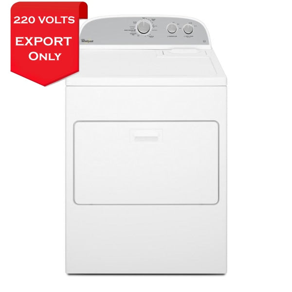 Whirlpool 3Lwed4830Fw Atlantis 15 Kg Electric Dryer 220-240 Volts 50Hz Export Only
