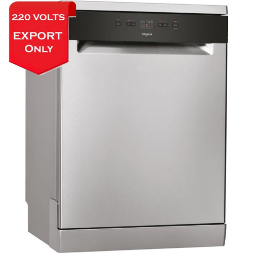 Whirlpool Wfe2B19X Stainless Steel Dishwasher 220-240 Volts 50Hz Export Only