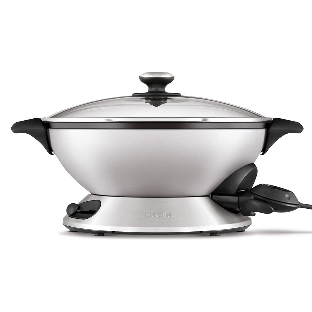 Breville BEW600XL Hot Wok, Brushed Stainless Steel